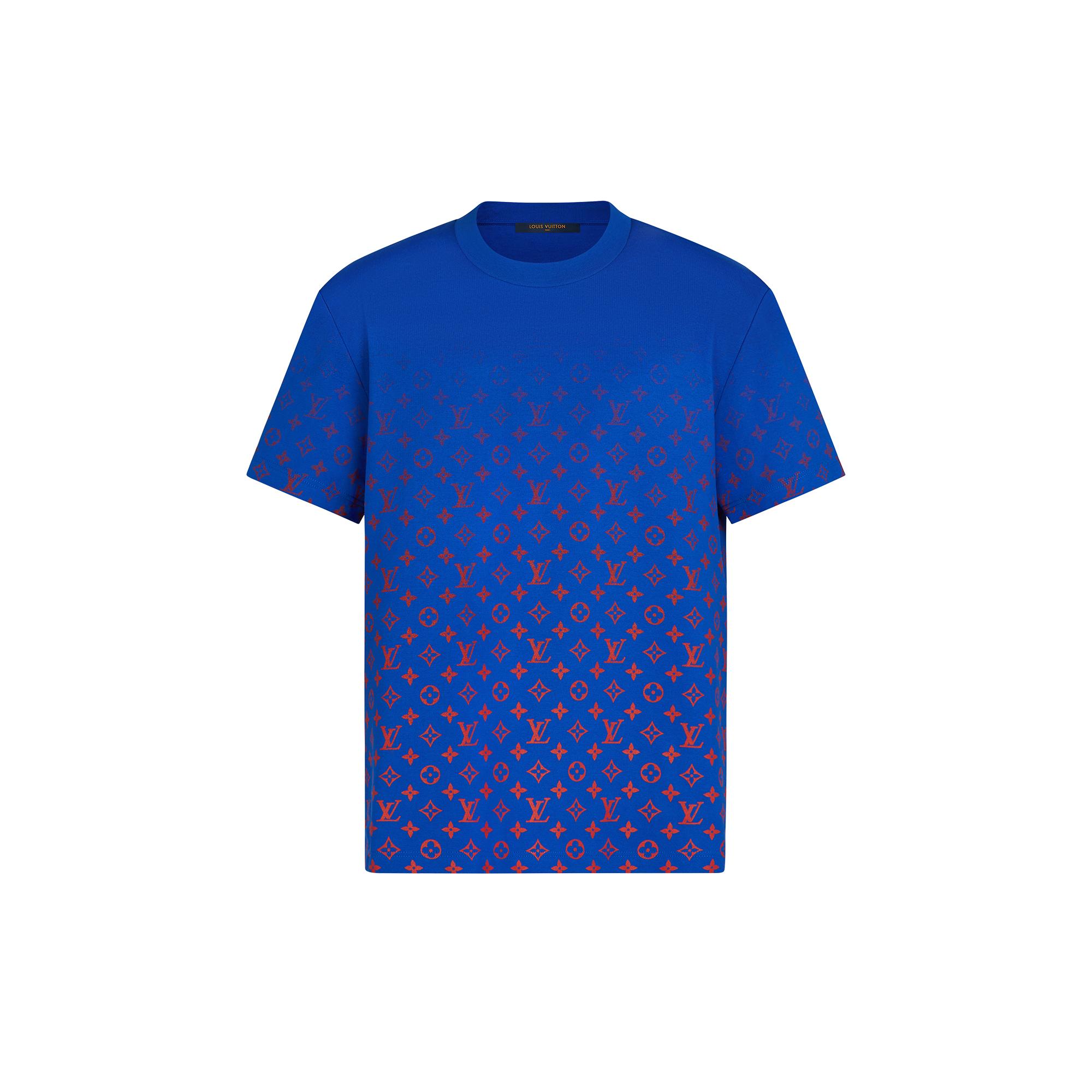 VUITTON ルイヴィトン Tシャツ1AA51O モノグラム グラディエント www